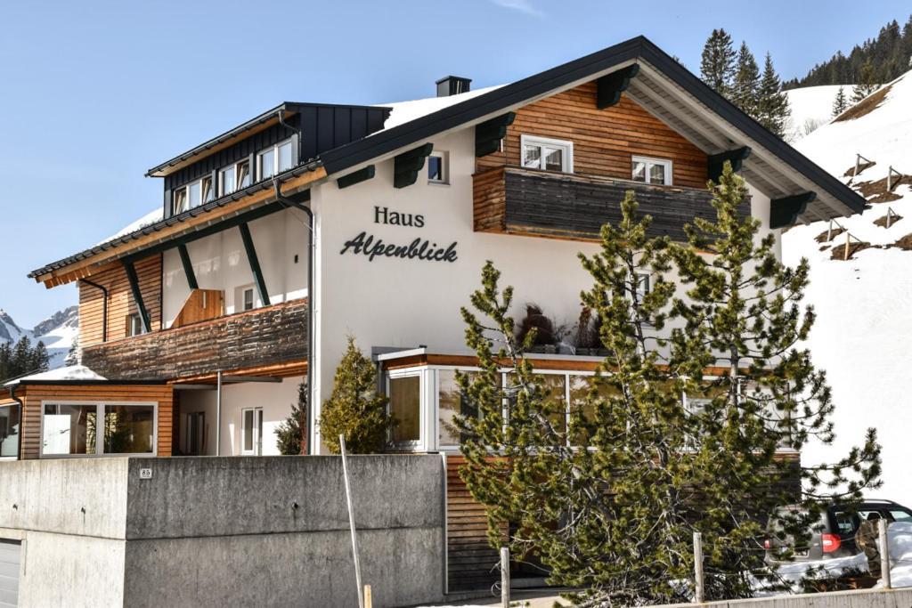 Haus Alpenblick Apartman Schröcken Kültér fotó