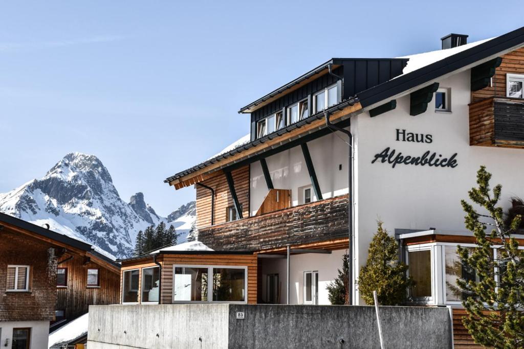 Haus Alpenblick Apartman Schröcken Kültér fotó