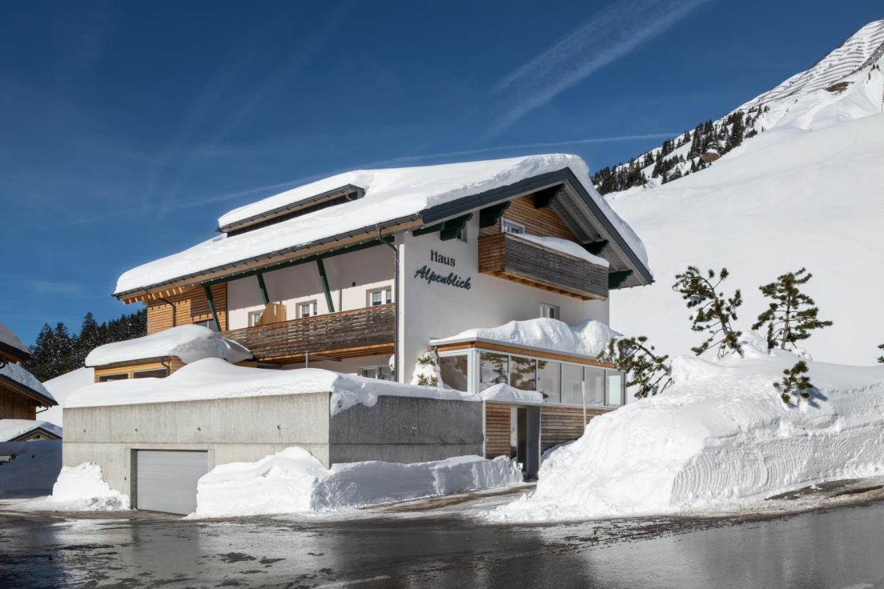 Haus Alpenblick Apartman Schröcken Kültér fotó